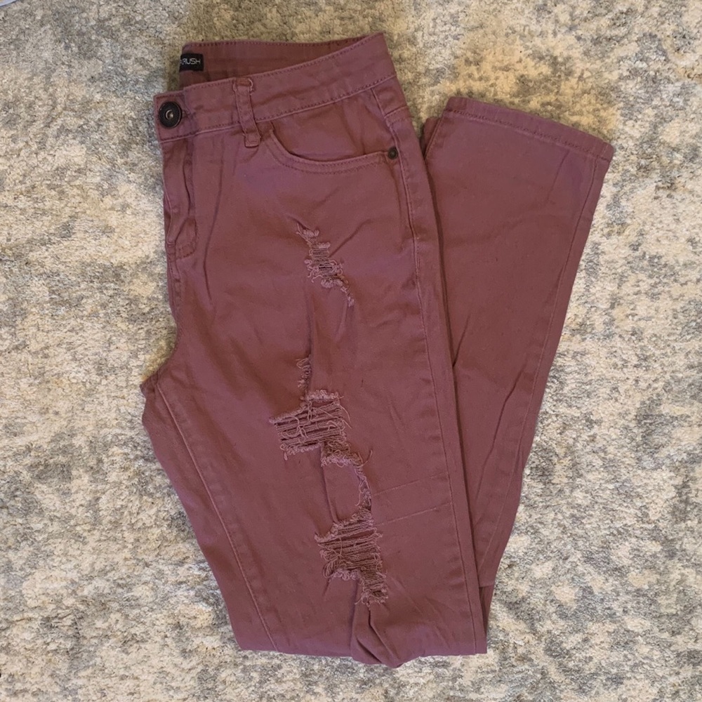 Lavender Skinny Jeans